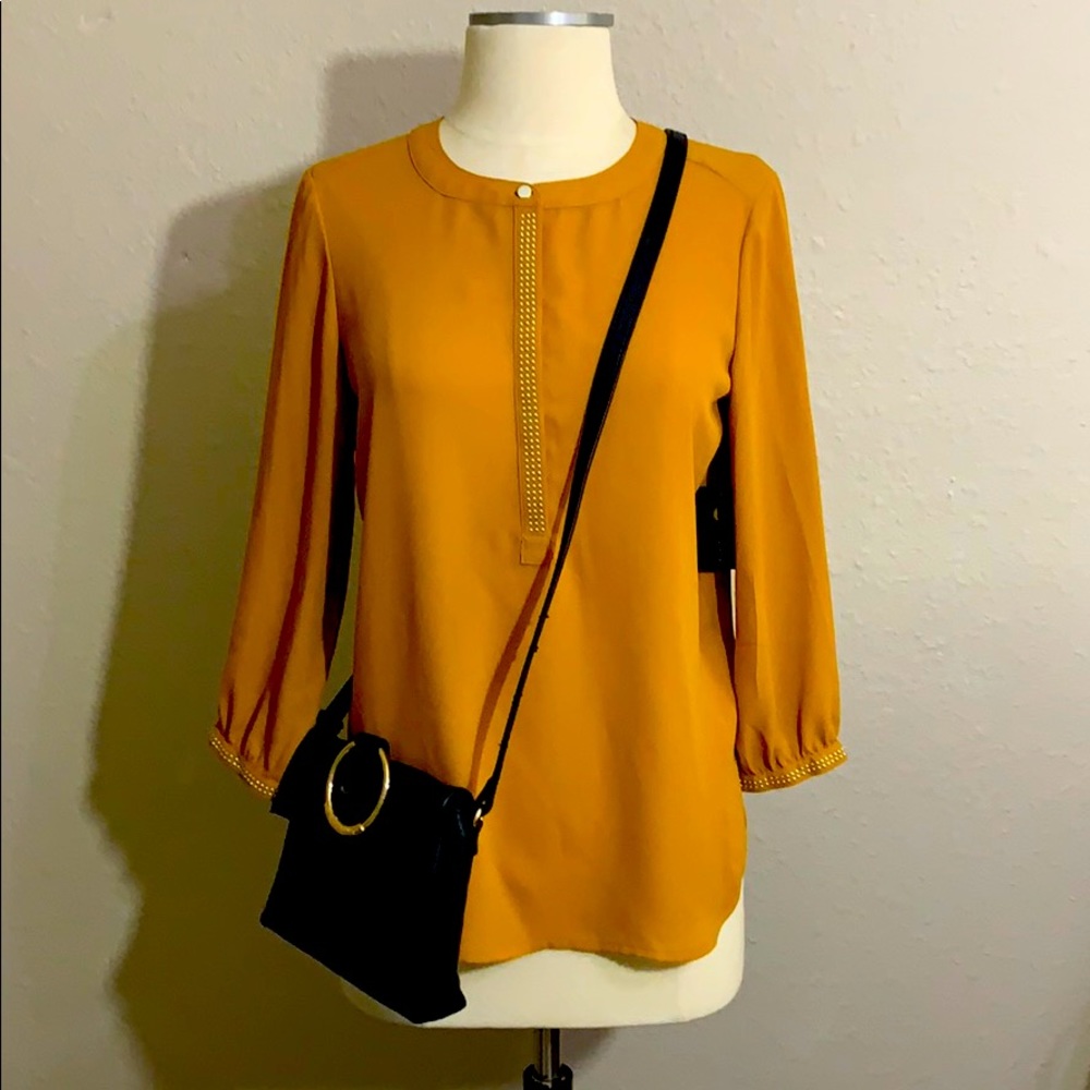 Golden Mustard Blouse